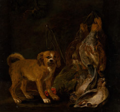 Hunting Still Life with Dog, 1650-1660.