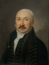 Portrait of a zeman, 1810. The word zeman originally denoted a member of low nobility.