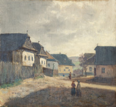 Village square, 1850-1900.