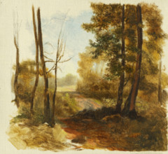 Forest path, 1850-1900.
