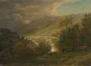 Mountain valley, 1860-1900.