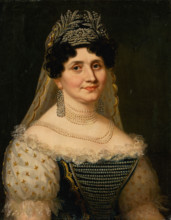 Portrait of Countess Barkóczy, 1820s.