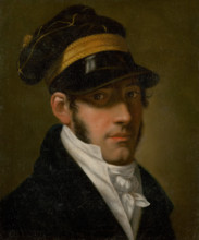 Portrait of a friend, 1810-1815.