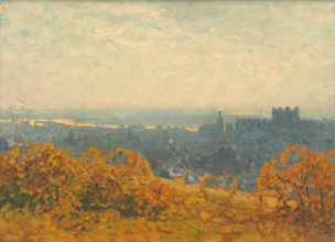 View of Bratislava, 1925.