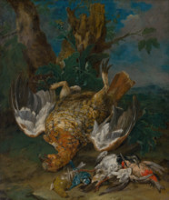 Still Life with a Grouse, 1720-1730.