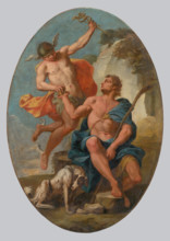 Mercury and Paris, 1730-1750.
