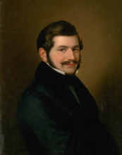 Portrait of Count Barkóczy, 1850-1856. Probably by Johann Peter Krafft.