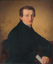 Portrait of a revivalist, 1843.