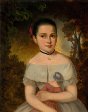 Girl with a doll, 1830.