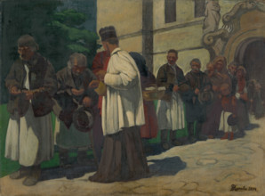 Alms (Study for the Picture Poor), 1894.