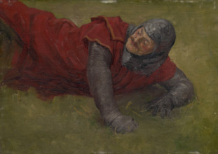 Study of a Wounded Soldier, 1895-1896.