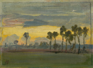 Sunset, around 1892.