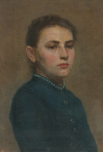 Study of a Girl with White Garnet, 1887.