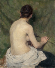 Study of Female Nude, 1895-1897.