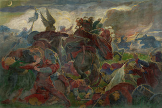 Tomory's Death at the Battle of Mohács, 1895-1896.