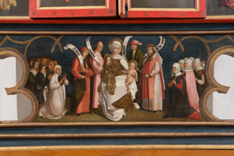 Altar of Our Lady - Division, 1500-1530.