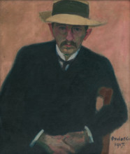 Portrait of a seated man (Dr. Sürger), 1907.