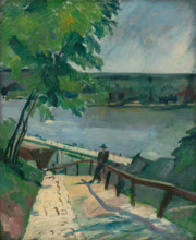 Landscape by the Danube, 1930-1939.