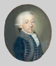 Portrait of Count Joseph Szapáry, c1790. Possibly a portrait of Hungarian/Slovak nobleman,