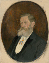 Portrait of S. H. Vajanský, 1912. Svetozár Miloslav Hurban (1847-1916) was a Slovak poet, lawyer