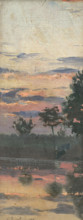 Landscape study, early evening, 1899.