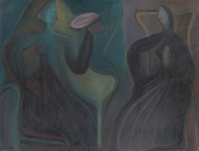 Seated women, 1920-1930.