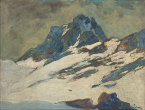 The Tatras in winter, 1925-1935.