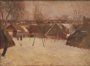 Village in Winter, 1920-1930.
