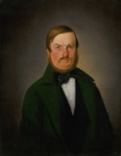 Portrait of Sigismund Tibély, c1849. Possibly a relative of the artist.