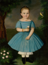 Girl with Rose, 1865.