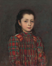 Portrait of a little girl, 1897.