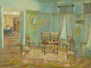 Room interior, 1915.