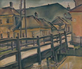 Tannery Street in Kosice, 1928. (Garbiarska ulica v Kosíciach).