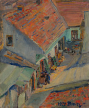 In front of the house, 1922.