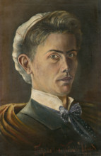 Self-portrait, 1899. Slovak artist who died at 33.