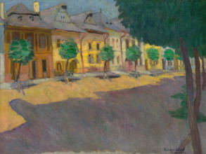 Street in Kezmarok, 1911.