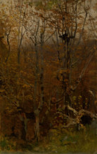 Autumn Hardwood Forest, 1878-1882.