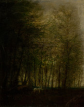 Wagon in the Woods, 1880-1900.