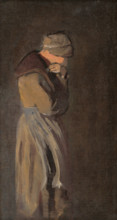 Woman by a Grave (The Widow), 1878-1880.