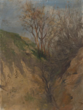 Ditch, around 1900.