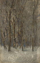 Winter Forest, 1890-1900.