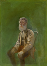 Study of a Seated Man, 1880-1900.