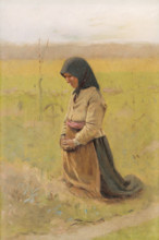 Study of a Kneeling Woman, 1890-1900.