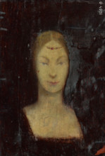 Head of a woman, c1900.