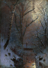 Winter. Winter Night, 1888.