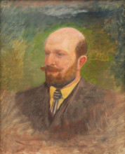 Portrait of a Man with a Tie, 1880-1900.