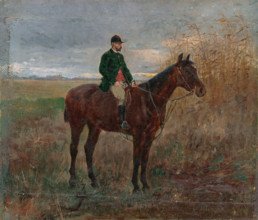 Study of a Rider on a Horse, 1880-1890.
