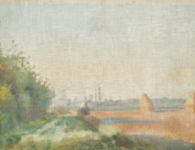 Study of Summer Landscape, 1890-1900.