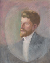 Study of a Pale Man in a White Shirt, 1895-1900.