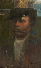 Study of a Farmer in a Hat, 1880-1900.